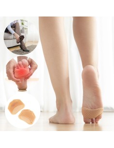 Coussins Métatarsiens en Gel de Silicone SilStep InnovaGoods 2 Unités 2