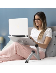 Table Réglable Positions Multiples pour Ordinateur Portable Omnible InnovaGoods 2