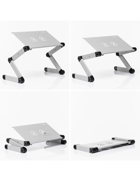 Table Réglable Positions Multiples pour Ordinateur Portable Omnible InnovaGoods