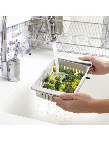 Rangement Réglable pour Réfrigérateur Friwer InnovaGoods 2 Unités