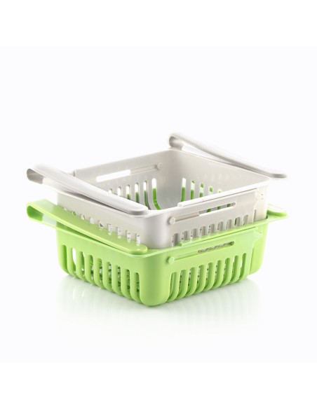 Rangement Réglable pour Réfrigérateur Friwer InnovaGoods 2 Unités