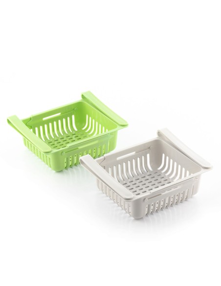 Rangement Réglable pour Réfrigérateur Friwer InnovaGoods 2 Unités