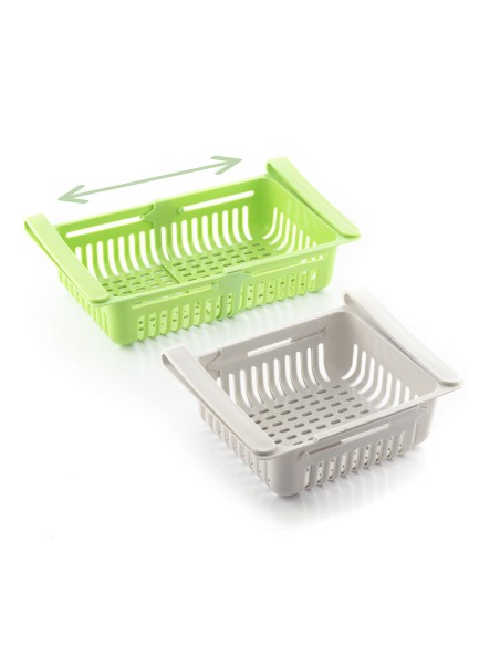 Rangement Réglable pour Réfrigérateur Friwer InnovaGoods 2 Unités