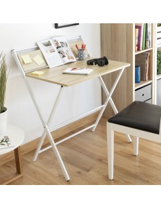 Bureau Pliable avec Étagère Tablezy InnovaGoods 2