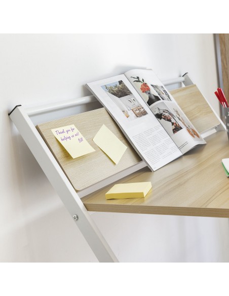 Bureau Pliable avec Étagère Tablezy InnovaGoods