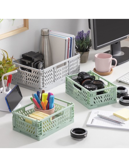 Ensemble de 3 Boîtes de Rangement Pliantes et Empilables Boxtor InnovaGoods