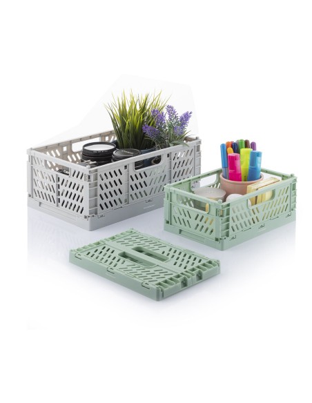 Ensemble de 3 Boîtes de Rangement Pliantes et Empilables Boxtor InnovaGoods