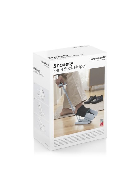 Chausse-pieds pour Chaussures et Chaussettes avec Enlève-chaussettes Shoeasy InnovaGoods