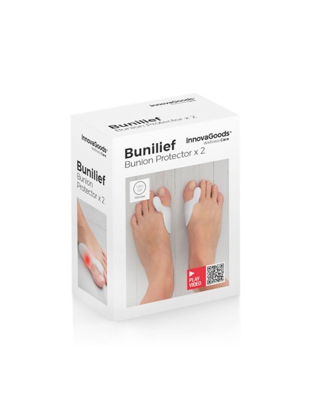 Correcteur et Protecteur pour Durillons en Silicone Bunilief InnovaGoods 2 Unités