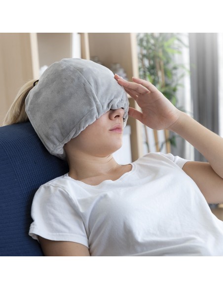 Bonnet en Gel pour la Migraine et la Relaxation Hawfron InnovaGoods