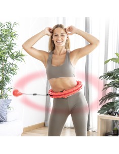 Anneau de Fitness Intelligent Réglable avec Poids Fittehoop InnovaGoods