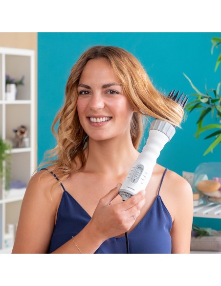 Sèche-cheveux, Brosse Soufflante et Boucleur 3 en 1 Dryple InnovaGoods 550 W