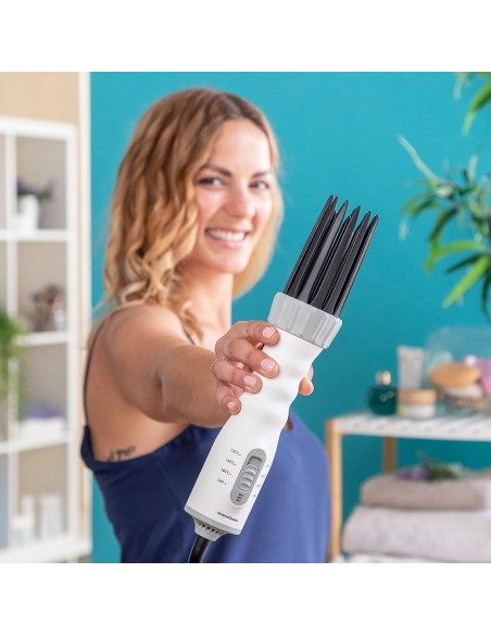 Sèche-cheveux, Brosse Soufflante et Boucleur 3 en 1 Dryple InnovaGoods 550 W
