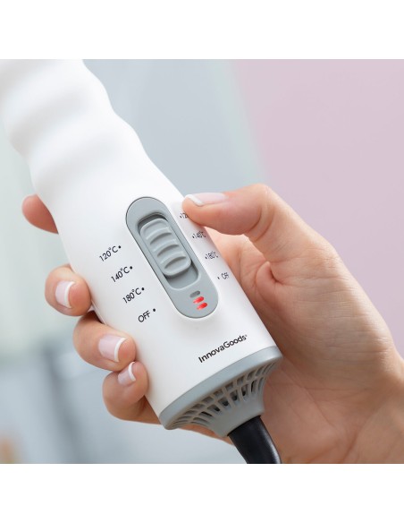 Sèche-cheveux, Brosse Soufflante et Boucleur 3 en 1 Dryple InnovaGoods 550 W