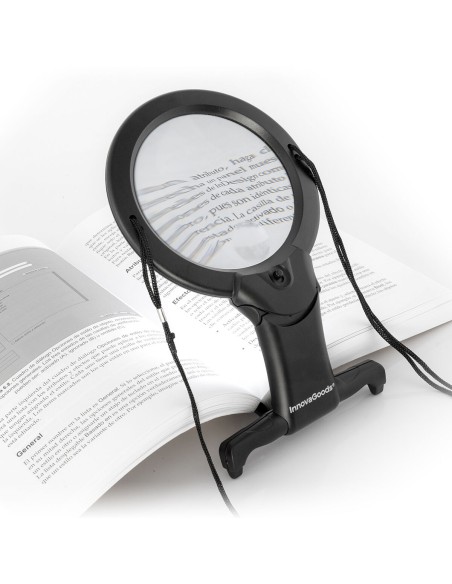 Loupe Mains Libres avec Voyant LED Zooled InnovaGoods