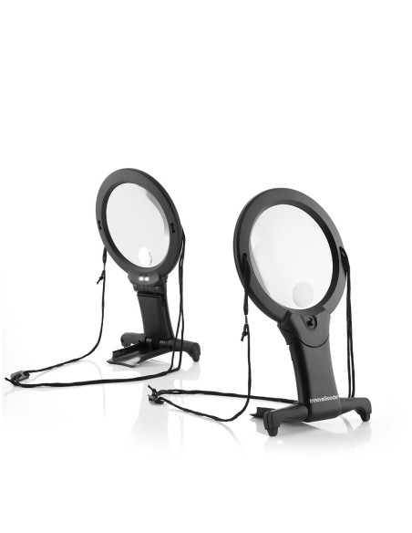 Loupe Mains Libres avec Voyant LED Zooled InnovaGoods