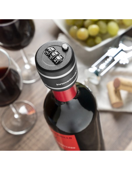 Serrure Bouchon pour Bouteilles de Vin Botlock InnovaGoods