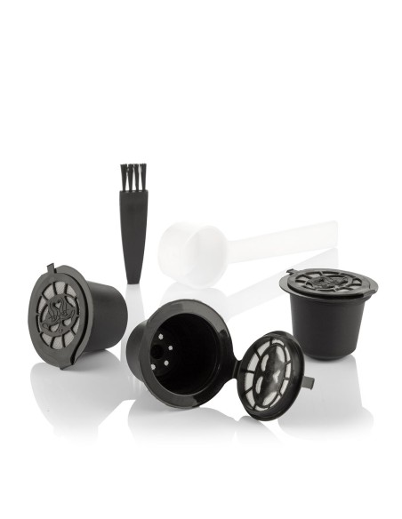 Jeu de 3 Capsules à Café Réutilisables Recoff InnovaGoods