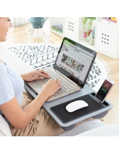Bureau Portable d'Ordinateur avec Coussin XL Deskion InnovaGoods