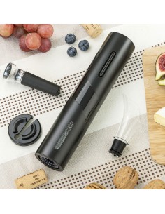 Tire-bouchon Électrique avec Accessoires pour le Vin Corking InnovaGoods 2
