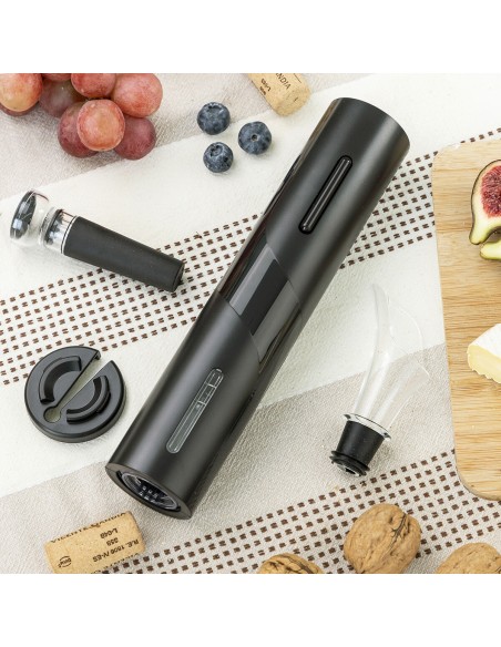 Tire-bouchon Électrique avec Accessoires pour le Vin Corking InnovaGoods