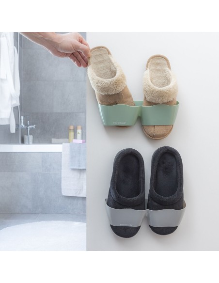 Meubles à chaussures avec adhésifs Shohold InnovaGoods Pack de 4 unités