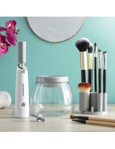 Nettoyeur et Séchoir Automatique pour Pinceaux de Maquillage Maklin InnovaGoods 2