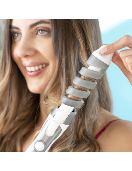 Fer à Friser en Céramique Spirale Spihair InnovaGoods