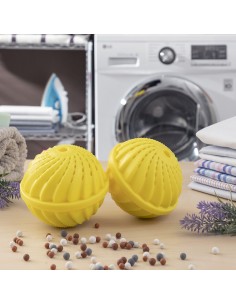 Boules de Lavage pour le Linge sans Détergent Delieco InnovaGoods Pack de 2 unités