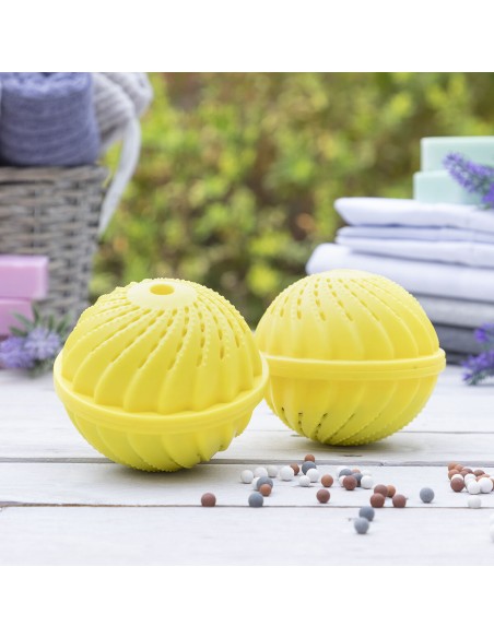 Boules de Lavage pour le Linge sans Détergent Delieco InnovaGoods Pack de 2 unités