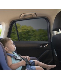 Parasol de Voiture en Maille UVlock InnovaGoods Pack de 2 unités 2