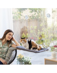 Hamac Suspendu pour Chats Catlax InnovaGoods 2