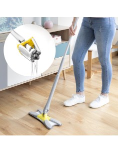 Balai Serpillère Auto-essorant en Microfibre Type X. Twop InnovaGoods