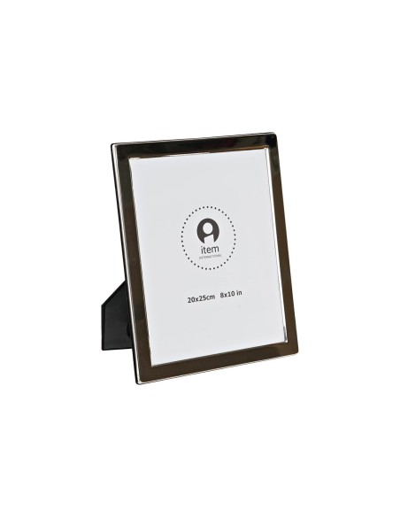 Cadre photo DKD Home Decor Argenté Métal Verre 23 x 2 x 28 cm Traditionnel