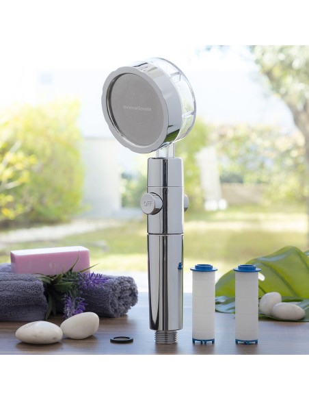 Douche Écologique avec Hélice à Pression et Filtre Purificateur Heliwer InnovaGoods