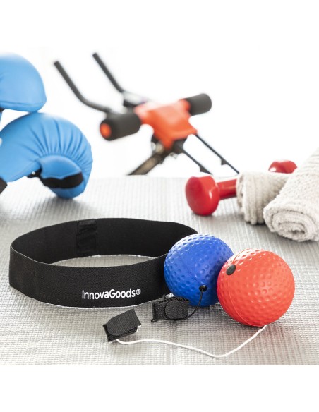 Kit de Balles d’Entraînement et de Réflexe Balxing InnovaGoods