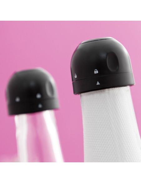 Lot de Bouchons à Champagne Fizzave InnovaGoods Pack de 2 unités