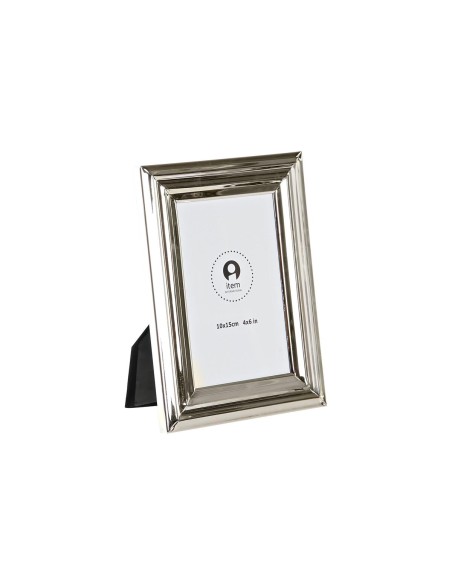 Cadre photo DKD Home Decor Argenté Métal 15 x 2 x 20 cm Traditionnel