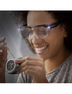 Lunettes Loupe avec LED Glassoint InnovaGoods