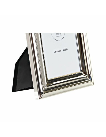 Cadre photo DKD Home Decor Argenté Métal 15 x 2 x 20 cm Traditionnel