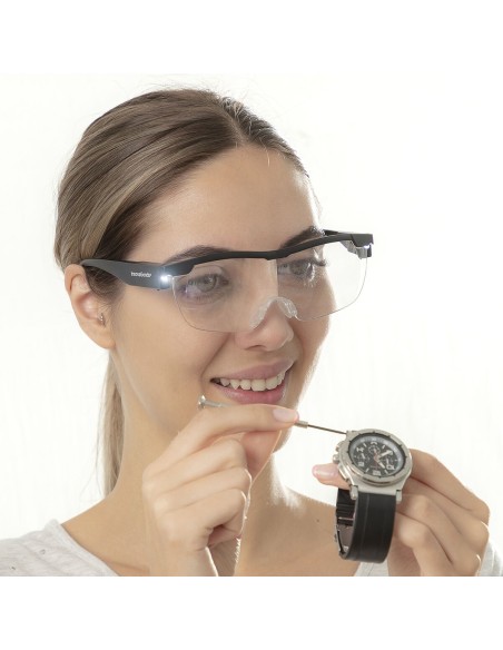 Lunettes Loupe avec LED Glassoint InnovaGoods