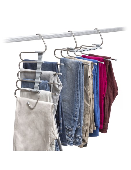 Cintre multiple pour pantalon 5 en 1 Havser InnovaGoods