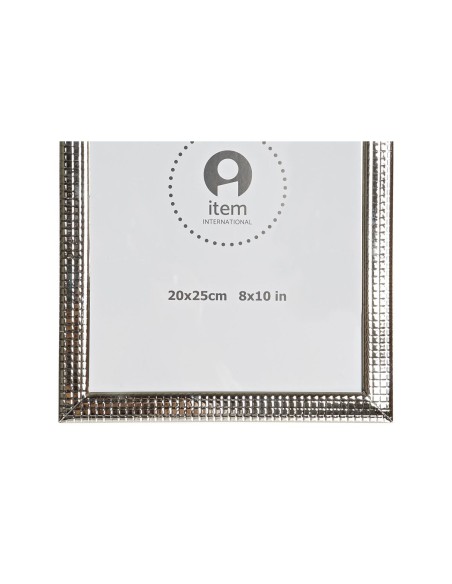 Cadre photo DKD Home Decor Argenté Métal Shabby Chic 22 x 2 x 27 cm