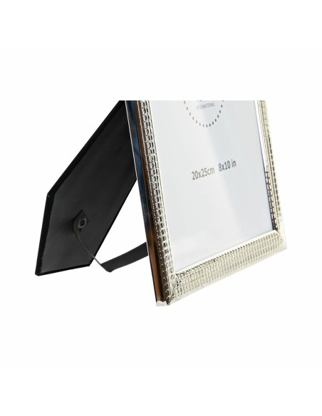 Cadre photo DKD Home Decor Argenté Métal Shabby Chic 22 x 2 x 27 cm