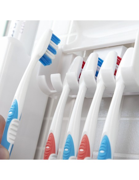 Distributeur de Dentifrice avec Porte Brosse à Dents Diseeth InnovaGoods