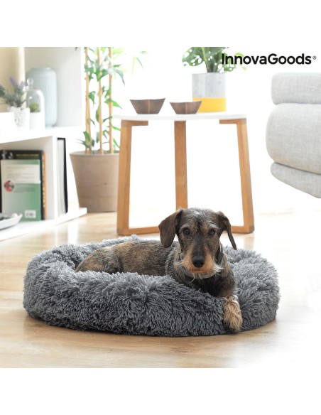 Lit pour Animaux de Compagnie Antistress Bepess InnovaGoods Ø 60 cm