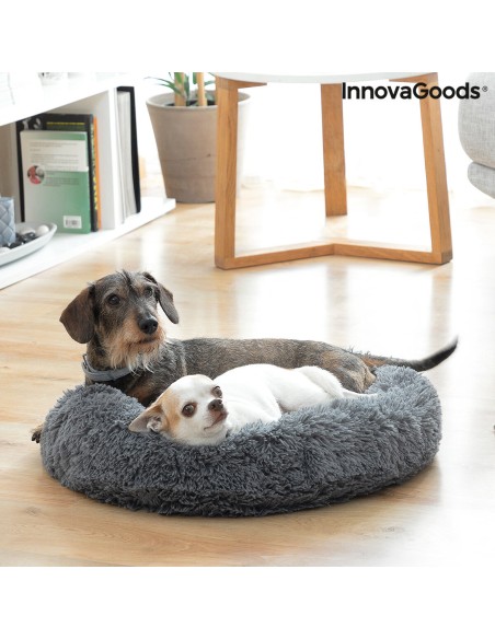 Lit pour Animaux de Compagnie Antistress Bepess InnovaGoods Ø 60 cm