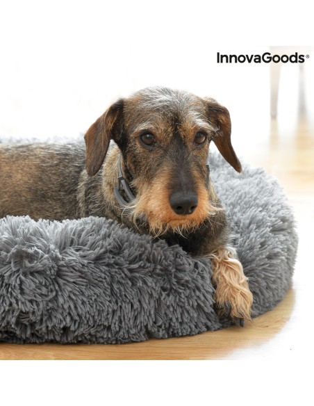 Lit pour Animaux de Compagnie Antistress Bepess InnovaGoods Ø 60 cm