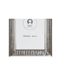 Cadre photo DKD Home Decor Argenté Métal Shabby Chic 12 x 2 x 17 cm 2