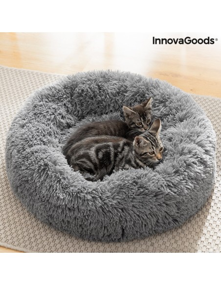 Lit pour Animaux de Compagnie Antistress Bepess InnovaGoods Ø 60 cm